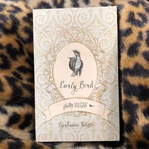 Pretty Vulgar : Early Bird Palette.